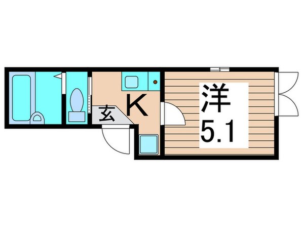 メゾンさくら亀有の物件間取画像